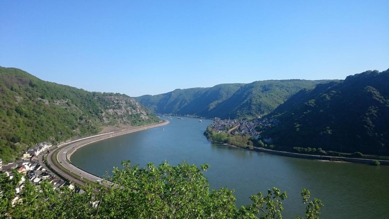 Fewo Rheinwein 1 ausgezeichnet zum wandern und radfahren mit Wallbox Boppard Exterior foto